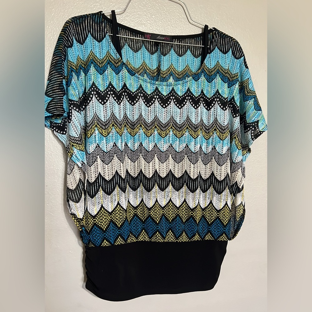 Woman “HeartSoul” top attach black tank